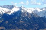 Blick zum Hochvogel in den Allguer Alpen
