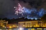 Feuerwerk ber der Altstadt
