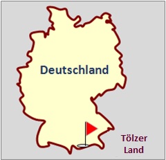 Landkarte Deutschland