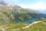 Blick zum Stauseen Plan d’Amont
Blick zum Stauseen Plan d’Amont