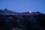 Abendstimmung an der Hütte Abendstimmung an der Hütte