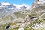 Blick zur Gletscherwelt der Dômes de Chasseforêt
Blick zur Gletscherwelt der Dômes de Chasseforêt