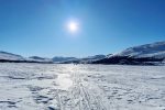 Weg über den Øvre Sjodalsvatnet

