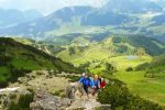 Auf dem Klettersteig
