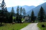 Ankunft am Berggasthof Alpenrose