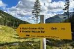 Wegweiser an der Grafenalm
Wegweiser an der Grafenalm