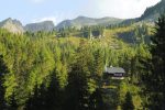 Blick zurück zur Hütte
Blick zurück zur Hütte