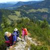 Abstieg zur Sattelalm
 Abstieg zur Sattelalm