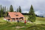 Ankunft an der Huber Hütte
 Ankunft an der Huber Hütte