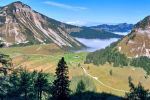Blick zur Genneralm
 Blick zur Genneralm