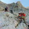 Klettersteig zum Mlinarsko sedlo
