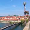 Blick auf die Splavarska Br�cke
