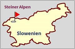 Landkarte Slowenien