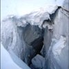 Gletscherspalte
